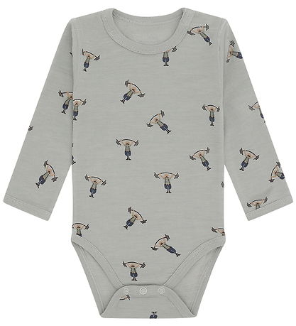 Body m/l Hust and Claire - Laine/Bambou Viscose - Baloo - Strong Body m/l Hust and Claire - Laine/Bambou Viscose - Baloo - Strong
