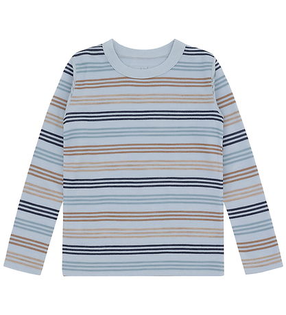 Hust and Claire Blouse - Wool/Bamboo Viscose - Abba - Baby Blue