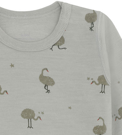 Body m/l Hust and Claire - Laine/Bambou Viscose - Baloo - Forêt  Body m/l Hust and Claire - Laine/Bambou Viscose - Baloo - Forêt