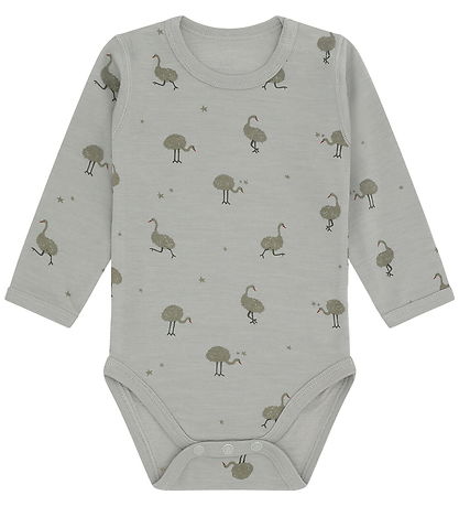 Body m/l Hust and Claire - Laine/Bambou Viscose - Baloo - Forêt  Body m/l Hust and Claire - Laine/Bambou Viscose - Baloo - Forêt