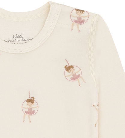 Hust and Claire Body p/h - Villa/Bambu Viskoosi - Baloo - Off Wh