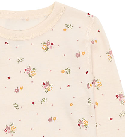 Hust and Claire Bluse - Wolle - HCAwo Flora - Off White