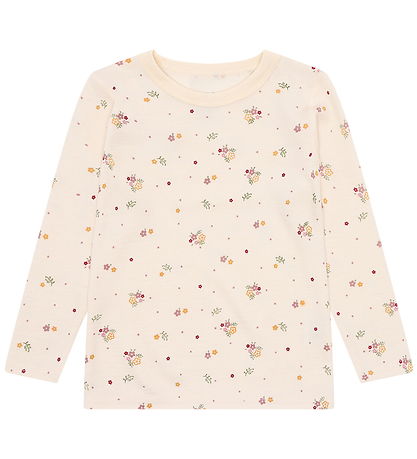 Hust and Claire Bluse - Wolle - HCAwo Flora - Off White