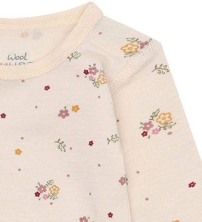 Hust and Claire Body l/ä - Ull - HCBo Flora - Off White