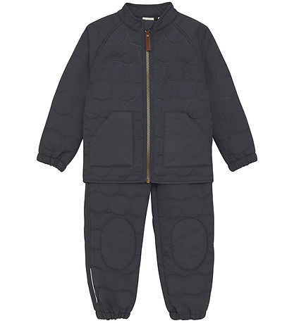En Fant Thermokleidung - gesteppt - Ebony