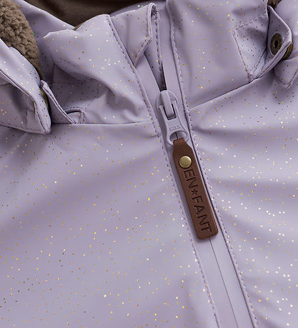 En Fant Schneeanzug - PU - Lavender Aura m. Glitzer En Fant Schneeanzug - PU - Lavender Aura m. Glitzer