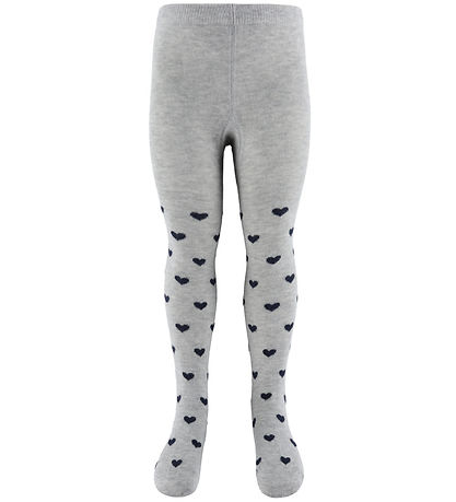 Creamie Tights - 2-Pack - Light Grey Melange Creamie Tights - 2-Pack - Light Grey Melange