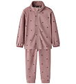 Name It Fleece Suite - NmnSpektra - Woodrose w. Hearts Name It Fleece Suite - NmnSpektra - Woodrose w. Hearts