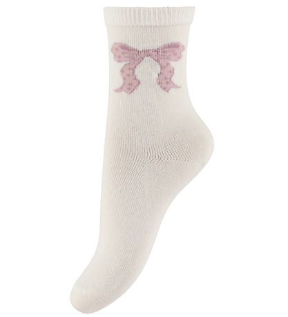 Name It Socks - 5-Pack - NmfVinni - Cloud Dancer/Bow Name It Socks - 5-Pack - NmfVinni - Cloud Dancer/Bow