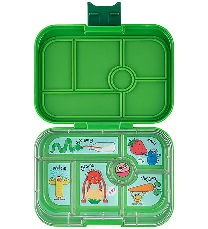 Yumbox Nestisbox M. 6 Rum - Bento Original - Jurassic Green