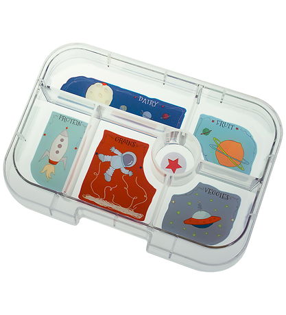 Yumbox Lunchbox w. 6 Rum - Bento Original - Surf Blue Yumbox Lunchbox w. 6 Rum - Bento Original - Surf Blue