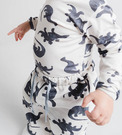 That's Mine Bodysuit l/s - Ellis - Mono Dino