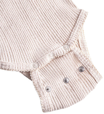 That's Mine Bodysuit l/s - Rib - Perfectly Pale