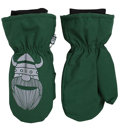 Danefæ Mittens w. Fleece - DaneSnowball - Dk Pine w. Erik