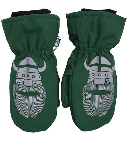 Danefæ Mittens w. Fleece - DaneSnowball - Dk Pine w. Erik