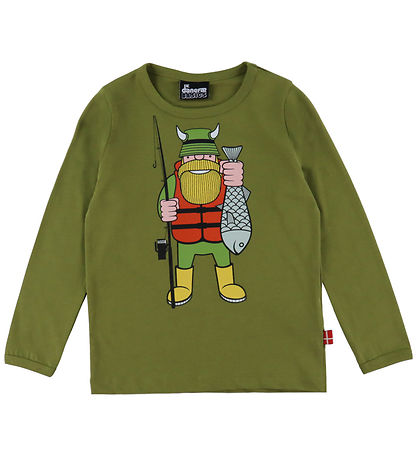 Danefæ Blouse - Danebasic - Olive Fiskvik Your Friend