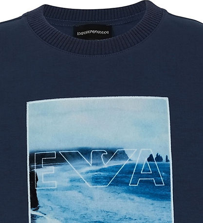 Emporio Armani Blouse - Naval Academy w. Print