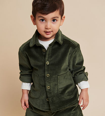 Copenhagen Colors Shirt - Corduroy - Dark Green Copenhagen Colors Shirt - Corduroy - Dark Green