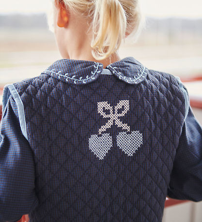 Copenhagen Colors Waistcoat - Quilted - Brown/Blue Checs Copenhagen Colors Waistcoat - Quilted - Brown/Blue Checs