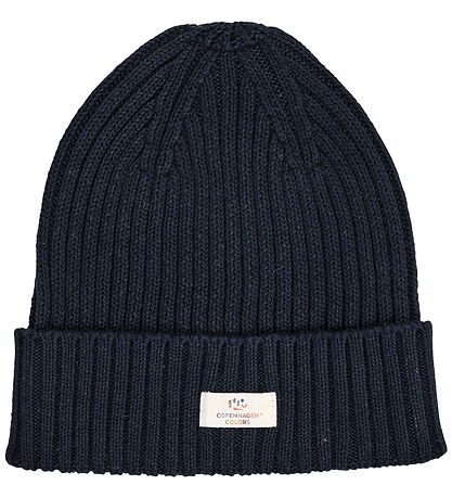 Copenhagen Colors Beanie - Knitted - Navy Copenhagen Colors Beanie - Knitted - Navy