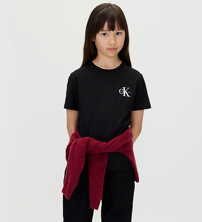 T-Shirt Calvin Klein - Monologue de la poitrine - CK Black T-Shirt Calvin Klein - Monologue de la poitrine - CK Black