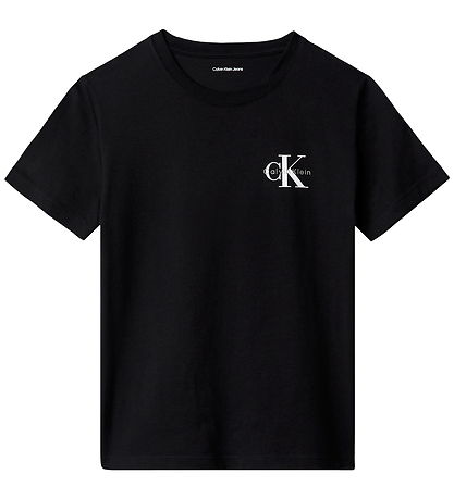 T-Shirt Calvin Klein - Monologue de la poitrine - CK Black T-Shirt Calvin Klein - Monologue de la poitrine - CK Black