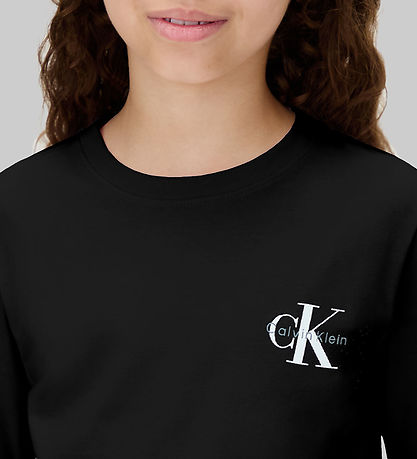 Calvin Klein Blouse - Chest Monologue - CK Black