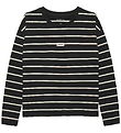 Calvin Klein Blouse - Stripe - CK Black/Whitecap Grey