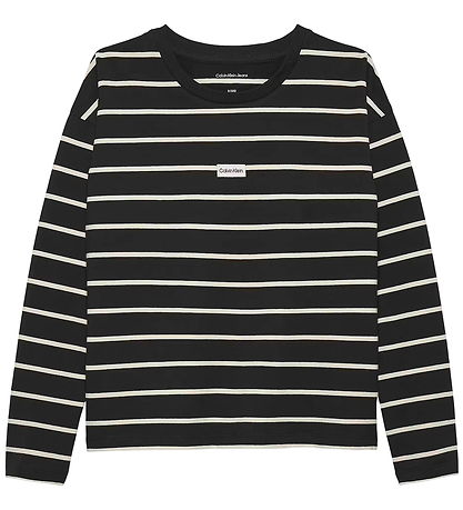 Blouse Calvin Klein - Stripe - CK Black/Gris Whitecap Blouse Calvin Klein - Stripe - CK Black/Gris Whitecap