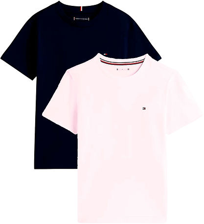 T-Shirt Tommy Hilfiger - 2 Pack - Desert Sky/Light Pink T-Shirt Tommy Hilfiger - 2 Pack - Desert Sky/Light Pink