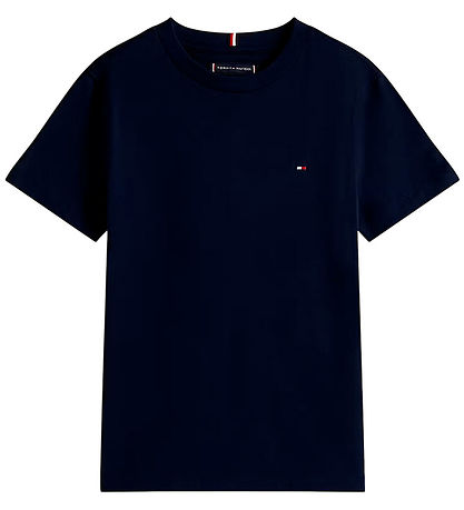 Tommy Hilfiger T-shirt - 2-Pack - Brisk Blue/Desert Sky Tommy Hilfiger T-shirt - 2-Pack - Brisk Blue/Desert Sky