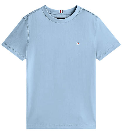 Tommy Hilfiger T-shirt - 2-Pack - Brisk Blue/Desert Sky Tommy Hilfiger T-shirt - 2-Pack - Brisk Blue/Desert Sky