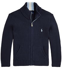 Polo Ralph Lauren Cardigan - Knitted - Navy Polo Ralph Lauren Cardigan - Knitted - Navy