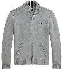 Polo Ralph Lauren Cardigan - Knitted - Andover Heather Polo Ralph Lauren Cardigan - Knitted - Andover Heather
