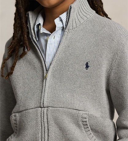 Gilet Polo Ralph Lauren - Tricoté - Andover Heather Gilet Polo Ralph Lauren - Tricoté - Andover Heather