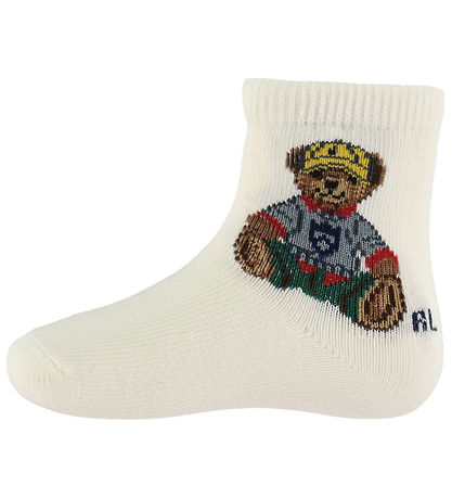 Chaussettes Polo Ralph Lauren - 3 Pack - Blanc/Marine/Vert Chaussettes Polo Ralph Lauren - 3 Pack - Blanc/Marine/Vert