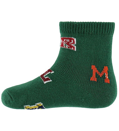 Chaussettes Polo Ralph Lauren - 3 Pack - Blanc/Marine/Vert