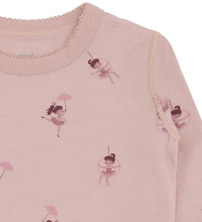 Hust and Claire Blouse - Wol/Bamboe Viscose - HCAbba Line Danser