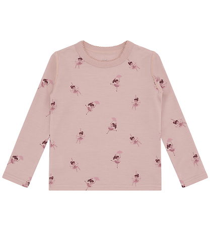 Hust and Claire Blouse - Wol/Bamboe Viscose - HCAbba Line Danser