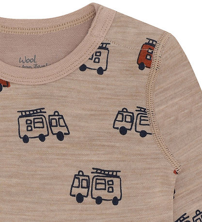 Body m/l Hust and Claire - Laine/Bambou Viscose - Tour de feu HC Body m/l Hust and Claire - Laine/Bambou Viscose - Tour de feu HC