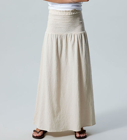 LMTD Skirt - NlfLilja - Turtledove/White Stripes LMTD Skirt - NlfLilja - Turtledove/White Stripes