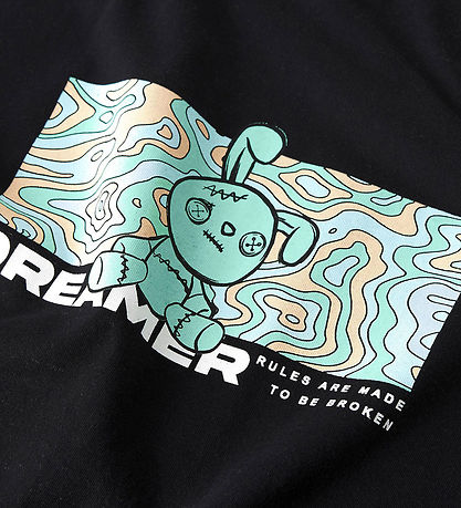 LMTD T-shirt - NlmAnders - Black w. Print
