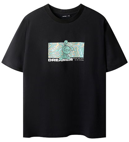 LMTD T-shirt - NlmAnders - Black w. Print