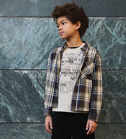 Blouse Name It - NkmNorth - Fossile d'Islande av. Imprimé Blouse Name It - NkmNorth - Fossile d'Islande av. Imprimé