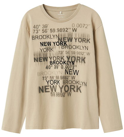 Blouse Name It - NkmNorth - Fossile d'Islande av. Imprimé Blouse Name It - NkmNorth - Fossile d'Islande av. Imprimé