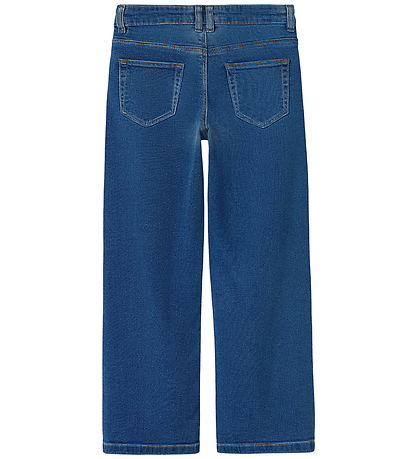 Jeans Name It - NkfRose - Dark Blue Denim av. Fleurs