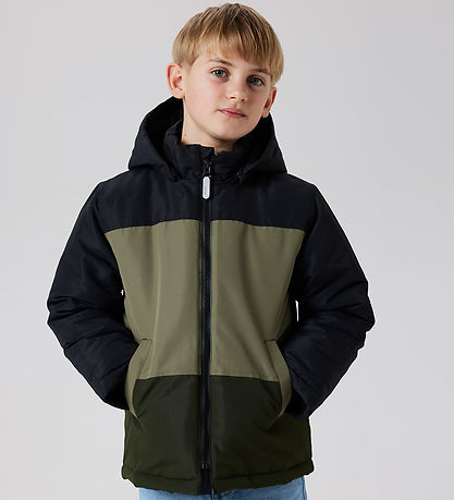 Name It Winter Coat - Noos - NkmMax - Dusty Olive