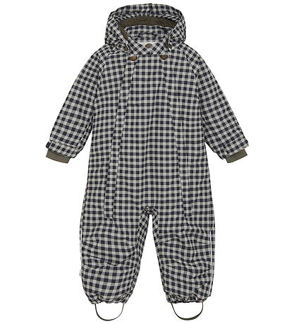 En Fant Snowsuit - Ebony w. Checs En Fant Snowsuit - Ebony w. Checs