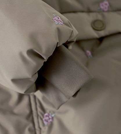 En Fant Puffer Jacket - Fungi w. Flowers