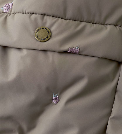 En Fant Puffer Jacket - Fungi w. Flowers